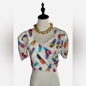 Nylon brand crop top NWOT